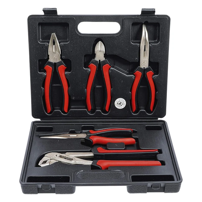 Set Pinze BGS 5 Pezzi 1 Pcs 330 - Qualit Robusto e Durevole