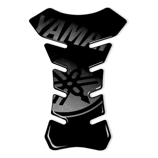 Adesivo Paraserbatoio 3D Moto Yamaha Nero - 4R Quattroerreit 18089