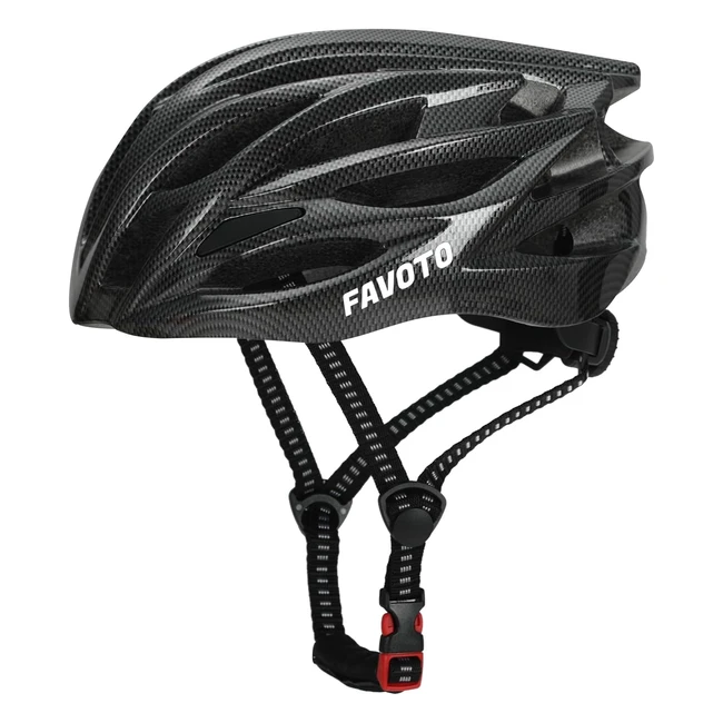 Casco Bici Favoto Certificato CE Leggero e Regolabile - Protezione Sicurezza