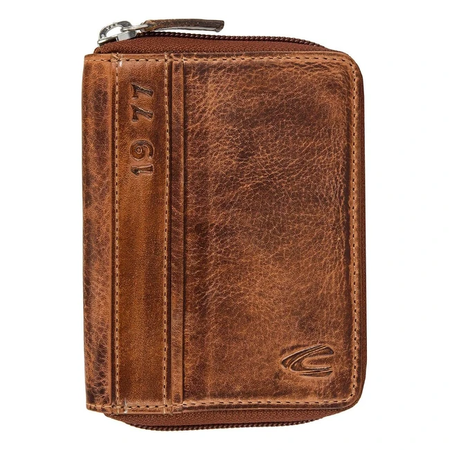 Cartera Hombre Camel Active Melbourne Marrón 105x25x13 - Con Cremallera