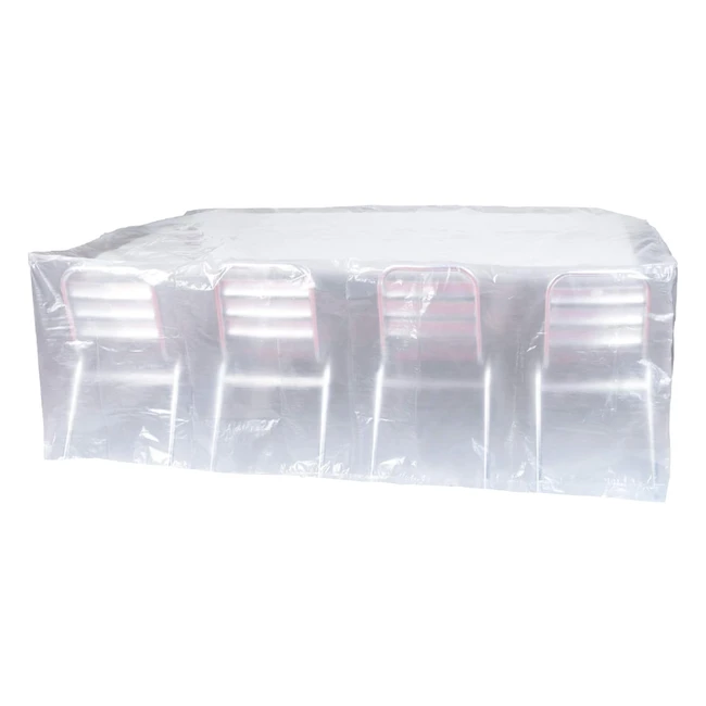 Copertura Tavolo Rettangolare Ribimex PRH090310X150 310x150x80 cm - Leggera e Resistente