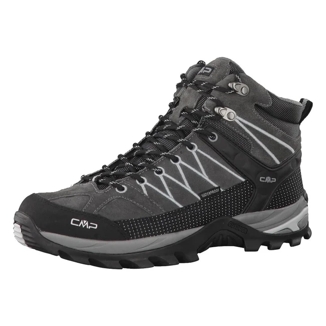 Scarpe da trekking CMP Rigel Mid WP - Uomo - Grigio - Taglia 42