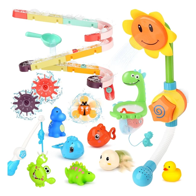 Juguetes Baño Bebé - Ducha, Tobogán, Pesca - Niños 3-5 años