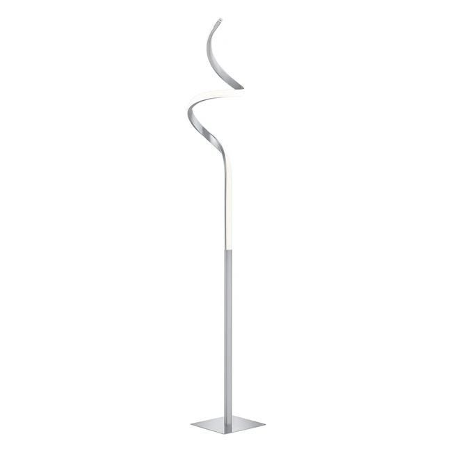 Lampada a stelo LED Reality Leuchten R42051107 - Nichel opaco, acrilico bianco - Dimmer 11W