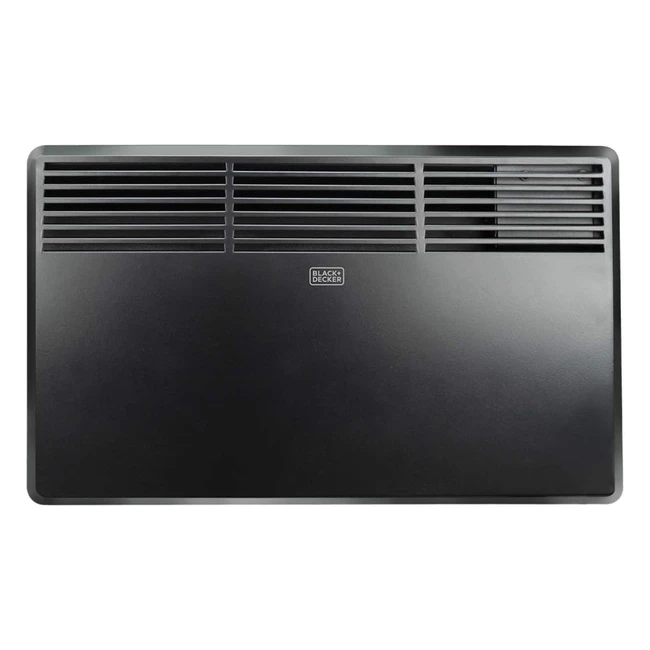 Radiateur électrique 1200W pour salle de bain programmable - Black+Decker BXCsh1200e