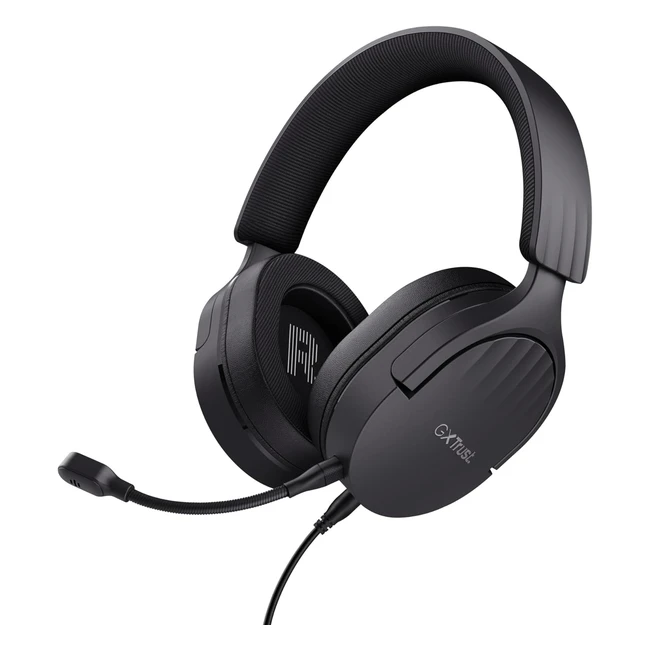 Casque Gaming Trust GXT 489 Fayzo - Plastiques Recyclés - PC PS5 PS4 Xbox - Microphone Antibruit