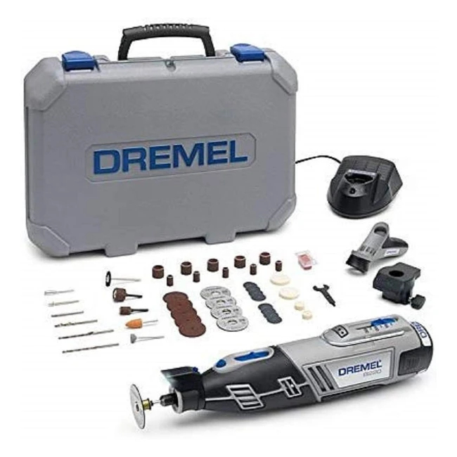 Dremel 8220 Multiherramienta Inalámbrica 12V 1.3Ah - Kit 2 Complementos 45 Accesorios - Negro