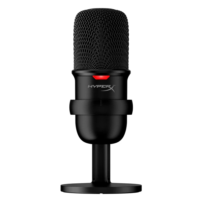 HyperX SoloCast - Microphone de jeu USB pour PC PS4 et Mac - Enregistrement aud