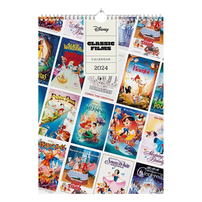 Calendrier mural 2024 Disney Grand Format - Licence Officielle