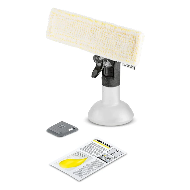 Karcher 26331290 Window Vac Premium Spray Bottle Kit - Grey