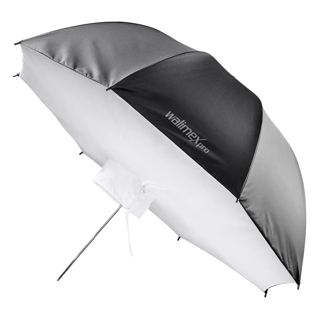 Walimex Pro Schirmsoftbox Reflektor 109cm - Professionelle Lsung fr optimier