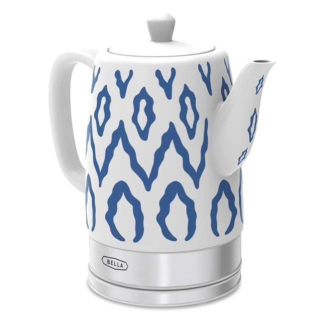 Bella Bouilloire et Thire en cramique 1.5L Bleu Aztque