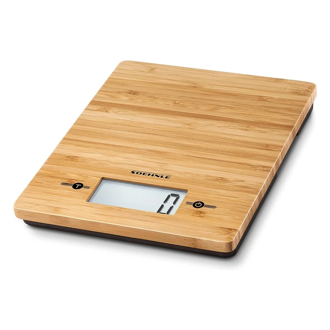 Bscula de Cocina Digital Soehnle 66308 Seguridad 28x192x222 cm