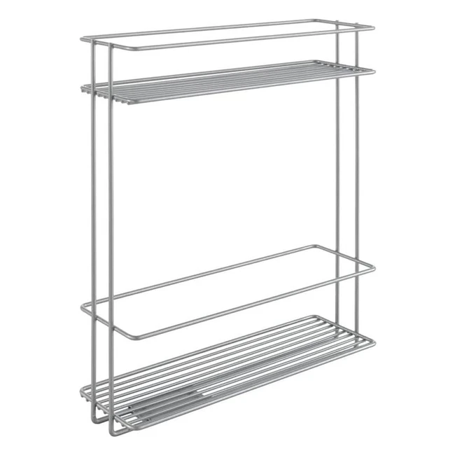 Organizador Metaltex Inout XL Gris 11x38x34 cm - Gran Almacenaje