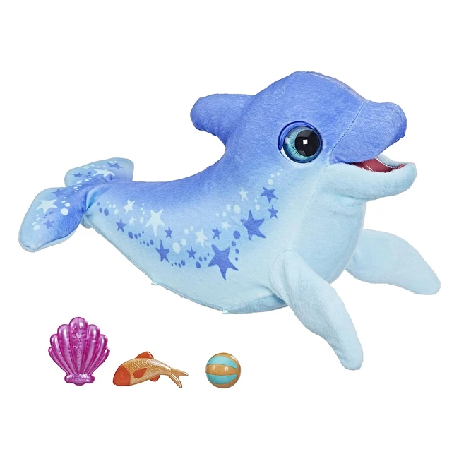 Peluche Interactive Mon Dauphin Joyeux Furreal - Plus de 80 Sons - Ds 4 Ans