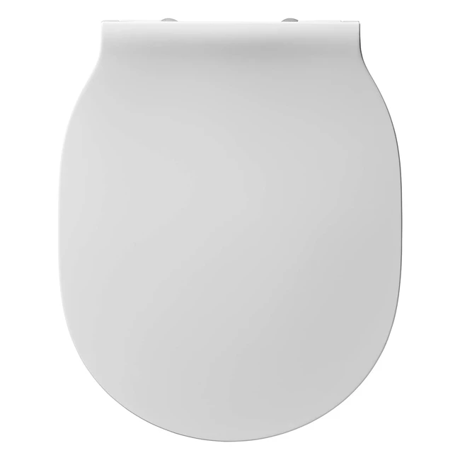 Ideal Standard ConceptConnect Air Soft Close Toilet Seat - White  Slow Close Fu