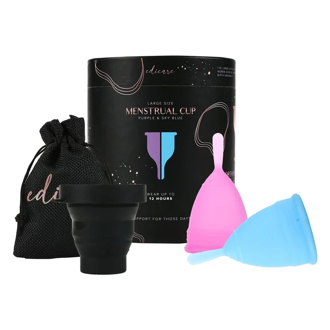 Coppetta Mestruale Edicare - Silicone Medico - Riutilizzabile - Special Edition