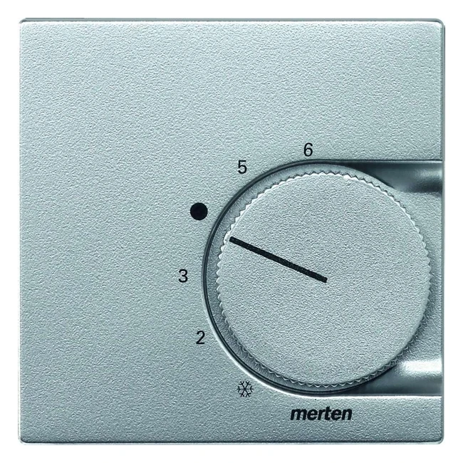 Schneider Electric Merten 536260 Zentrale Platte fr Raumtemperaturregler-Einsa