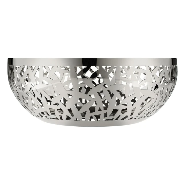 Frutero Alessi Cactus MSA0429 - Acero Inoxidable 1810 Pulido - Diseño Decorado
