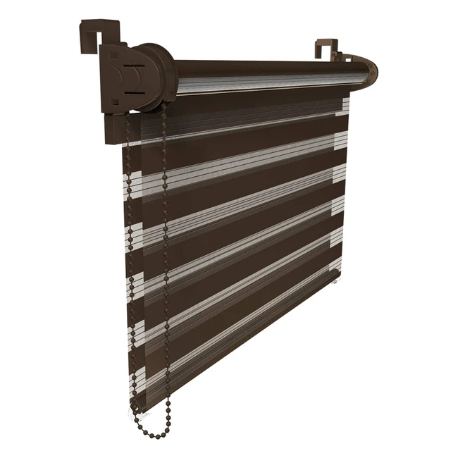 Victoria M Doppelrollo Klemmfix Duorollo - Lichtdurchlssig und Verdunkelnd - 8