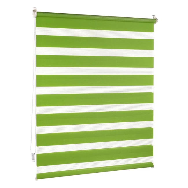 Victoria M Doppelrollo Klemmfix Duorollo 95x150cm Grn - Lichtdurchlssig und 