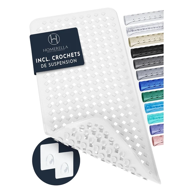 Tapis de baignoire antidrapant 88x39cm - Homerella