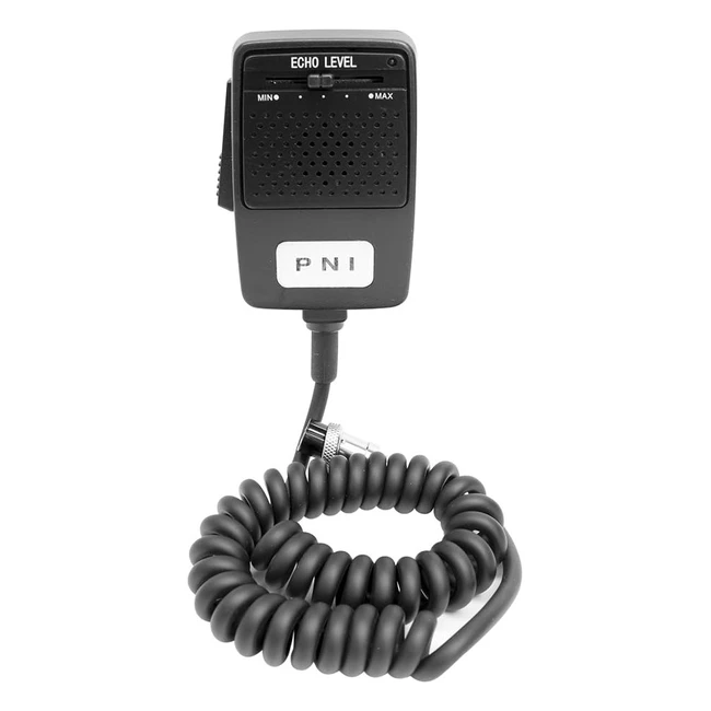 Microfono PNI Echo 4 Pines Radio CB - Ajustable y Adaptable