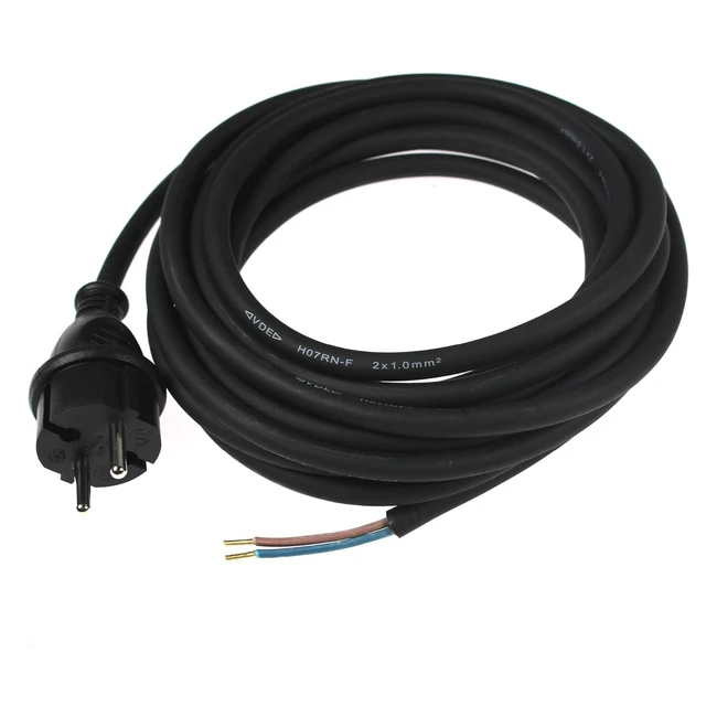 Cable de Conexión 3m 230V 16A H07RNF 2x15 Schwabe - Alta Calidad