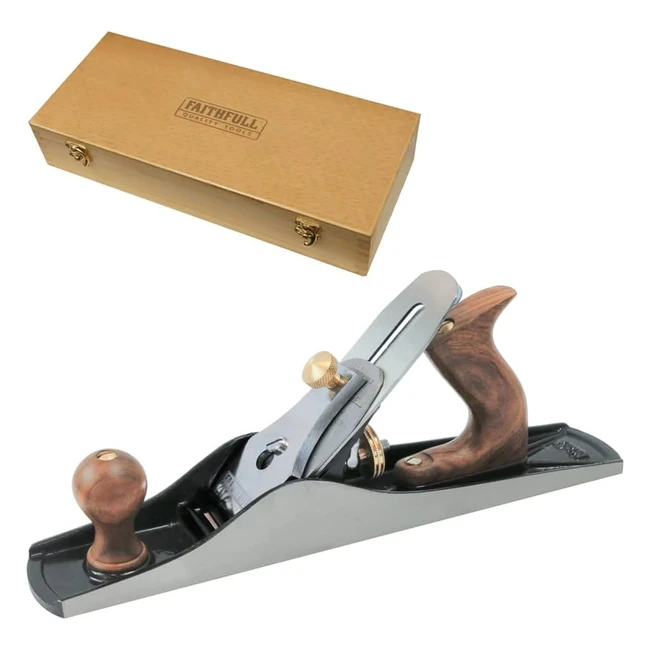 Garlopa de Acabados Faithfull Faiplane5 - Herramienta de Madera con Garantía de 5 Años