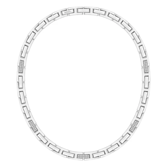 Collier pour femme BOSS Thalia en acier inoxydable - Réf. 1580376 - Livraison gratuite