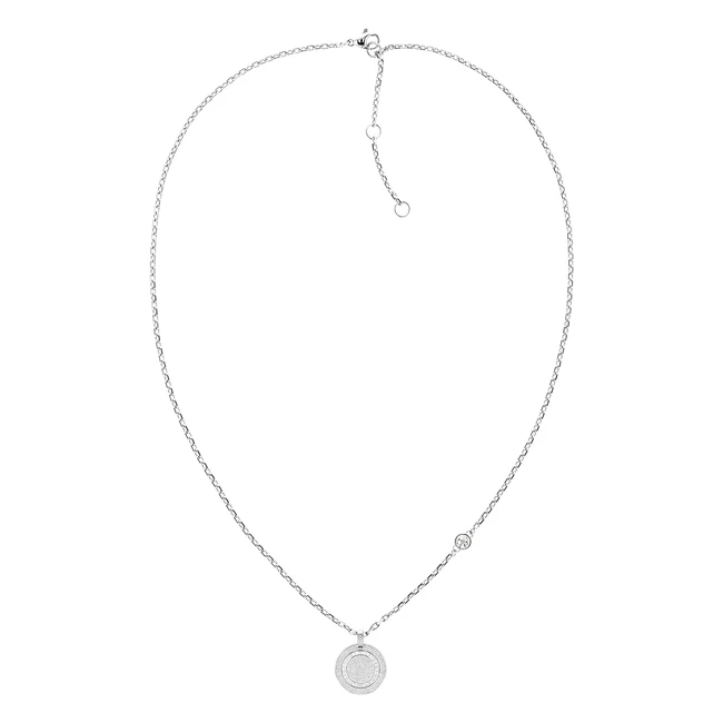 Collier Tommy Hilfiger pour femme en acier inoxydable - Réf. 2780698 - Livraison gratuite