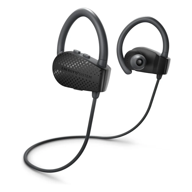 Auriculares Deportivos Bluetooth Energy Sistem Sport 1Plus Dark Negro 36 x 20 x 12 mm