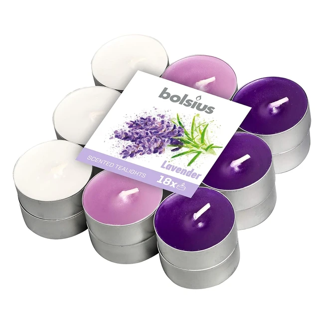 Vela Bolsius Lavanda Alta Calidad - Ref 101826943477