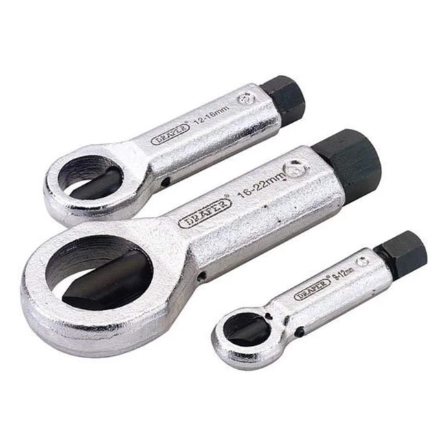 Juego de Tronzatuercas Draper 55108 922mm - Pack 3 Unidades