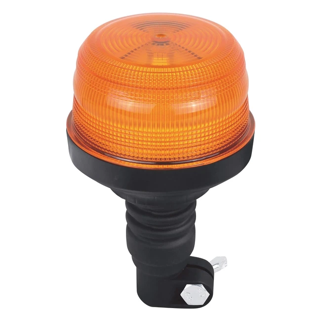 Rotativo LED Homologado R65 - Funcionamiento 9 a 30 V - Emergencia Ambar