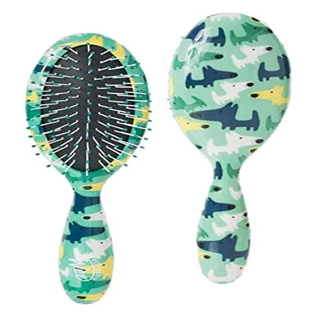 Brosse Démêlante pour Animaux de Compagnie - Wet Brush BPET835DOG - Ergonomique, Poils Intelliflex