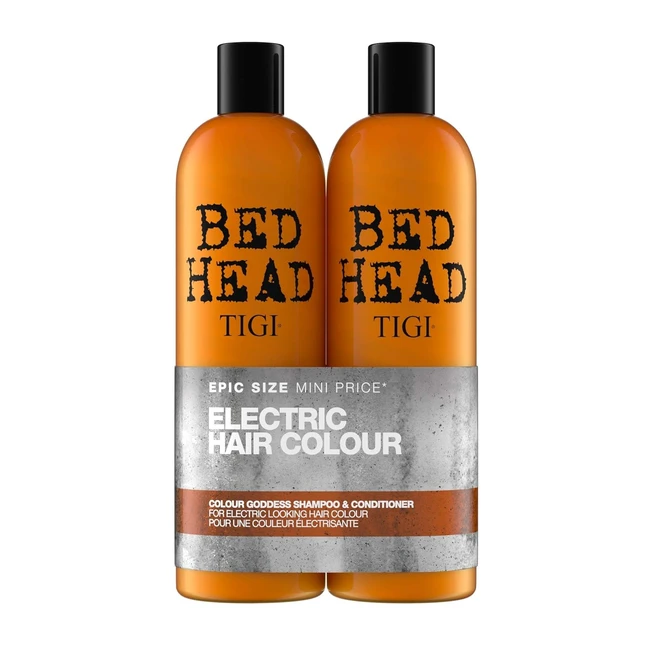 Tigi Bed Head Color Goddess Shampoo  Conditioner 750ml 2er Pack - Keratin  Kok