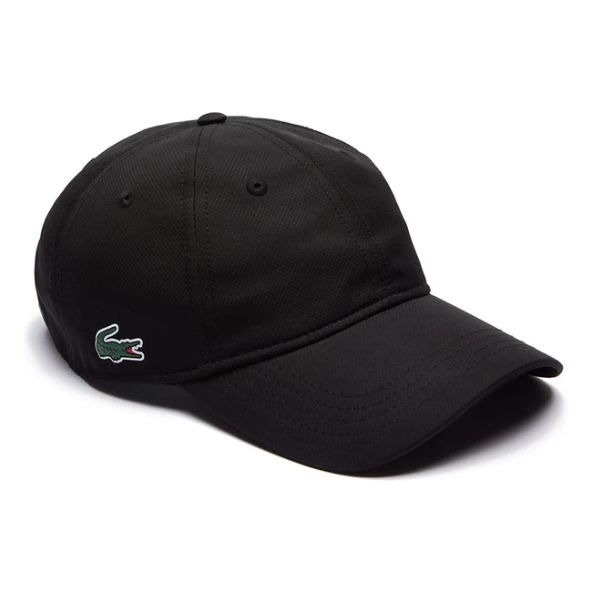 Casquette Lacoste Mixte Noir Légère Taille Unique - Réf.123456
