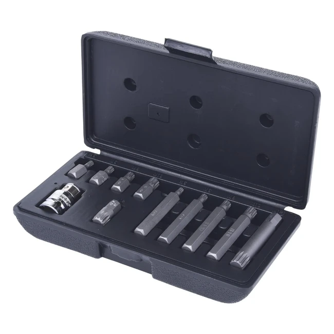 Set di inserti KS Tools 9115030 10mm - Serie professionale con 11 pezzi