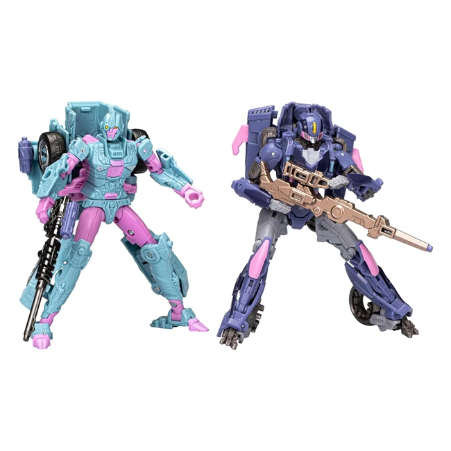 Transformers Legacy Evolution Deadeye Duel 2Pack - Senate Guard Autobot Javelin vs Ascenticon Kaskade Action Figures
