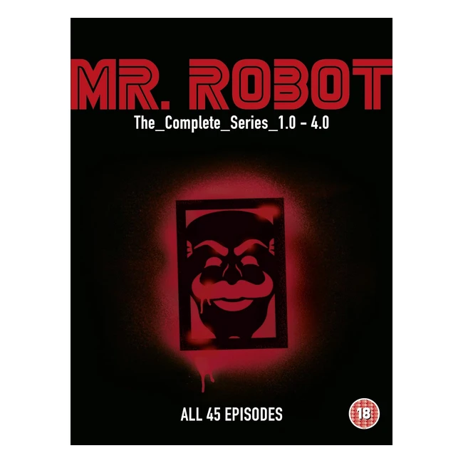 Mr Robot Seasons 1-4 DVD 2020 - Complete Series Box Set - Limited Edition