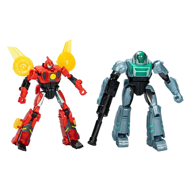 Transformers Earthspark Cybercombiner Terran Twitch und Robby Malto Actionfigure