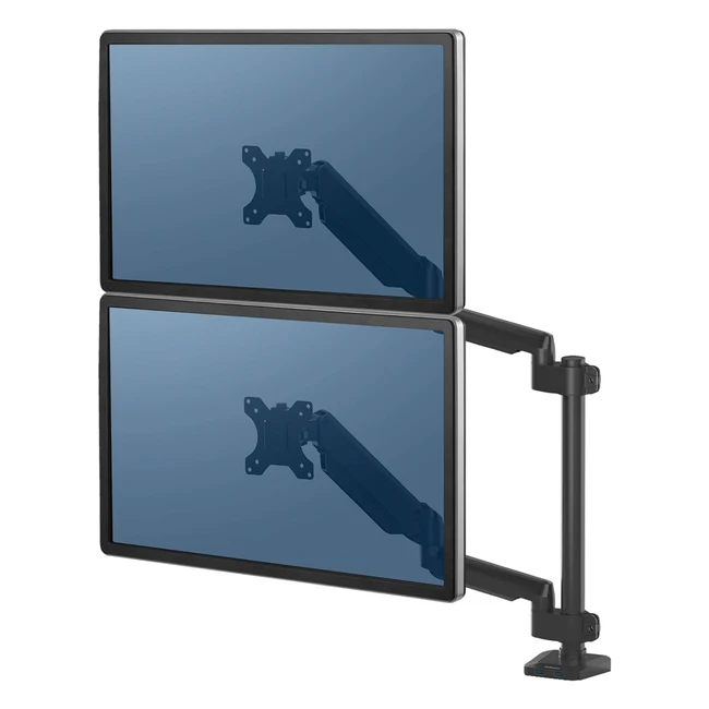 Braccio Monitor Fellowes Platinum Series - Impilamento Verticale