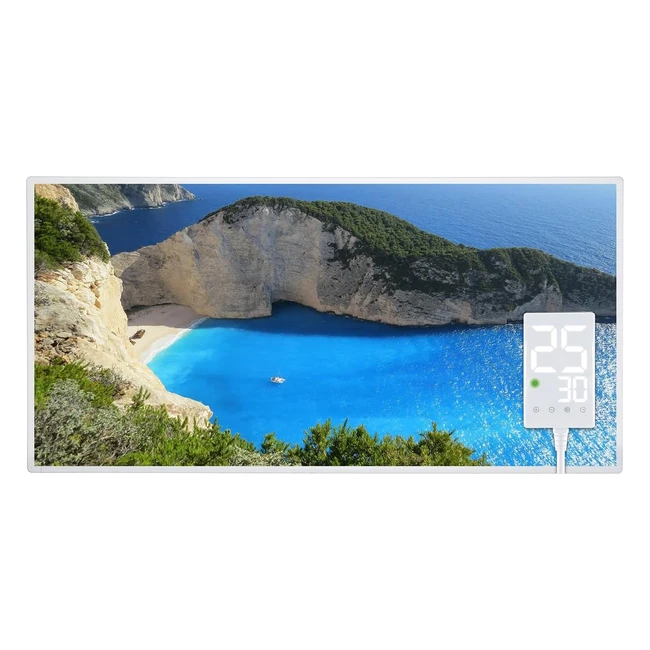 Heidenfeld HFHP105 Infrarot-Heizstrahler mit Fotomotiven - Deutsche Qualittsma