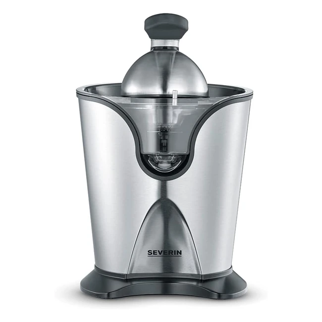 Exprimidor Manual Severin con Regulador de Pulpa - Alto Rendimiento - Acero Inoxidable Negro CP3544