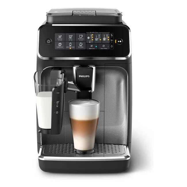 Philips 3200 Series Beantocup Coffee Machine - Lattego Milk System - 5 Coffee Va