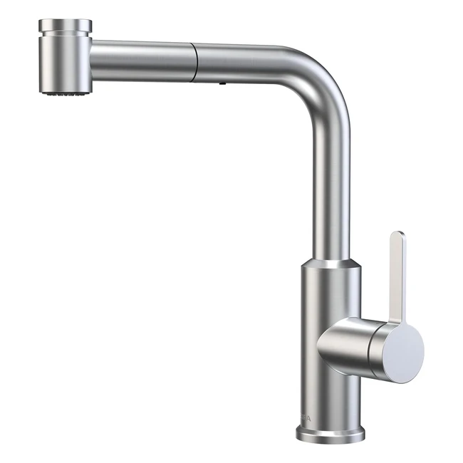 Mitigeur Cuisine Douchette Cecipa - Acier Inoxydable 304 - 2 Types de Jets - Rotatif 360