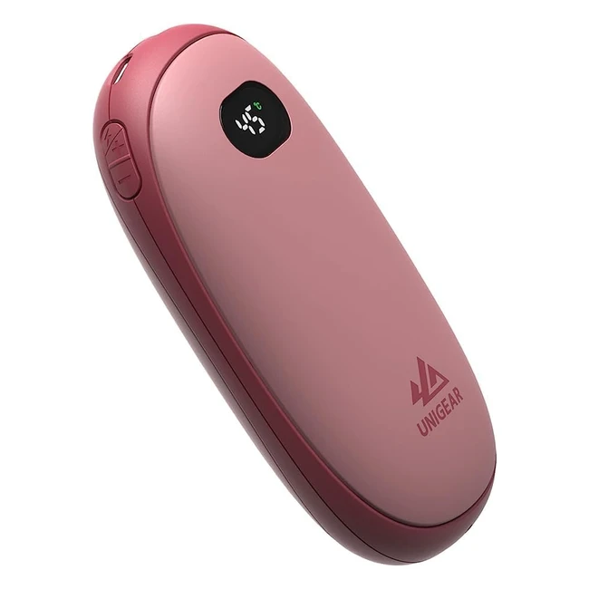 Calentador de Manos Unigear 10000mAh USB Carga Rpida 20 Niveles Calor
