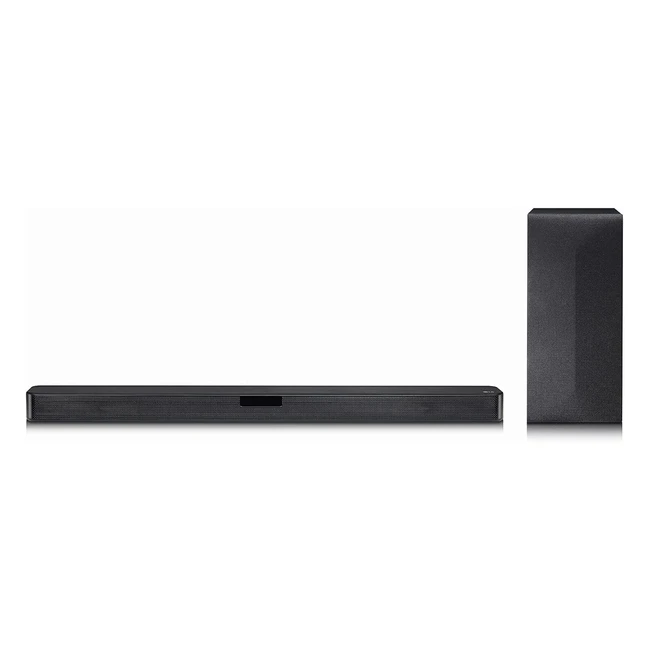 LG Electronics DSL4 Soundbar 300 Watt mit kabellosem Subwoofer 21 Kanäle USB Bluetooth