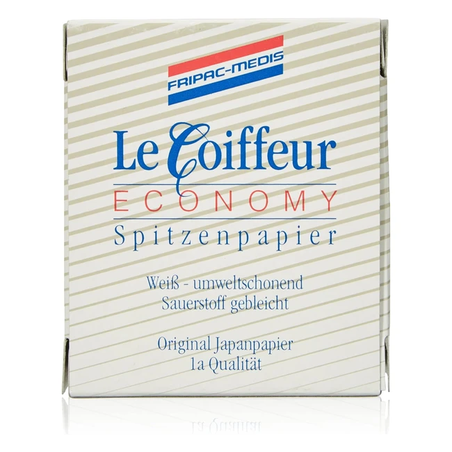 Fripacmedis Le Coiffeur Economy - 500 Fogli Carta Bianca - Resistente agli Strap